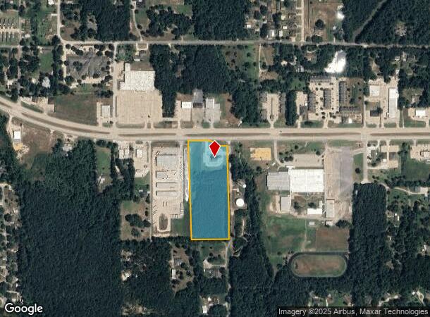 1100 Highway 327 E, Silsbee, TX Parcel Map