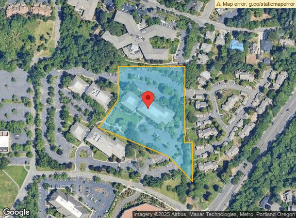  4000 Kruse Way Pl, Lake Oswego, OR Parcel Map