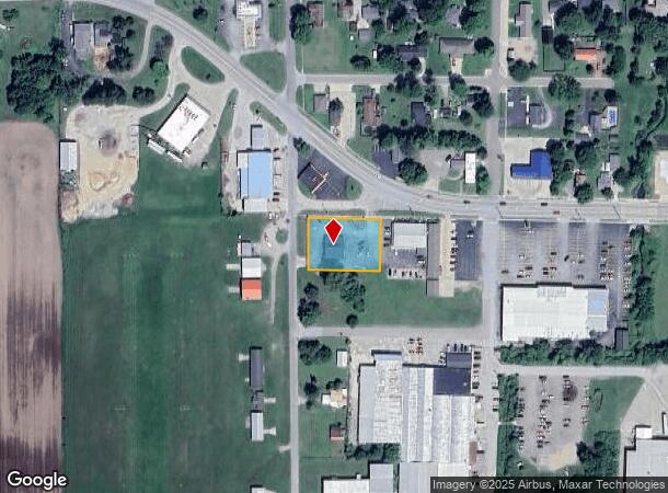 1121 W Broad St, Chesaning, MI Parcel Map