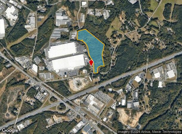  1338 Mount Olive Church Rd, Gastonia, NC Parcel Map