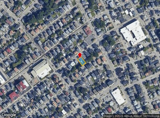 256 Cowden St, Central Falls, RI Parcel Map