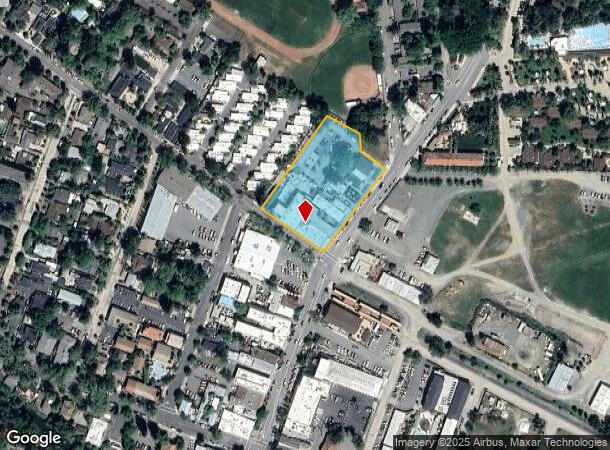  1507 Lincoln Ave, Calistoga, CA Parcel Map