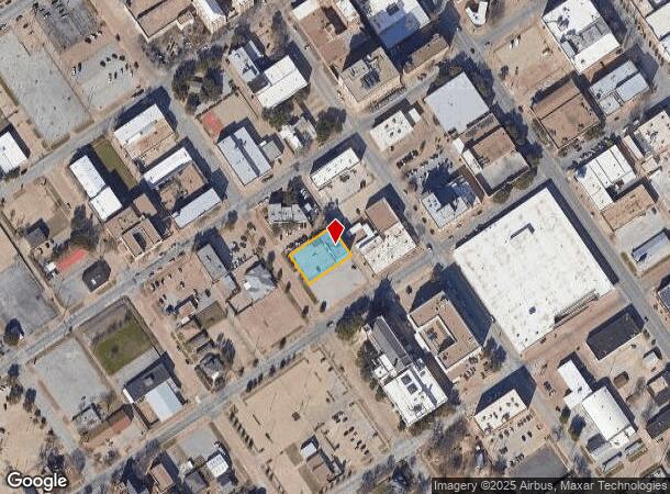  907 Travis St, Wichita Falls, TX Parcel Map