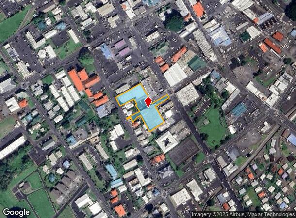 340 Kinoole St, Hilo, HI Parcel Map