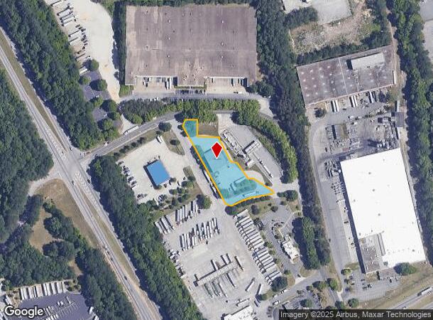 5955 Bakers Ferry Rd Sw, Atlanta, GA Parcel Map