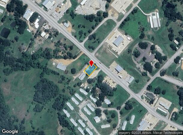  661 W Main St, Bellville, TX Parcel Map