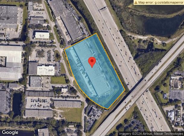  1701 Okeechobee Rd, West Palm Beach, FL Parcel Map