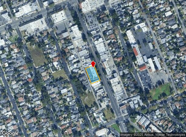  847 N Hollywood Way, Burbank, CA Parcel Map