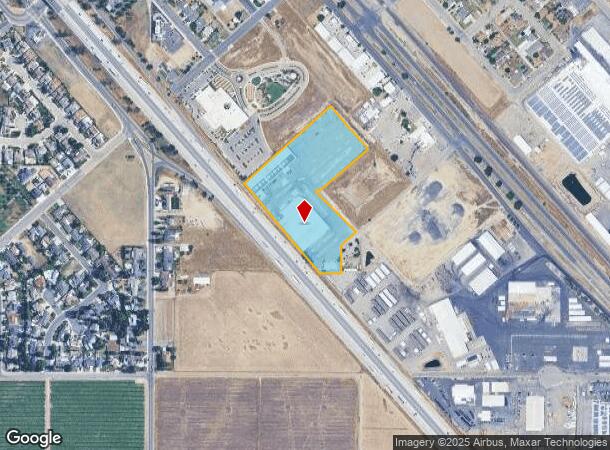 300 W Peach St, Fowler, CA Parcel Map