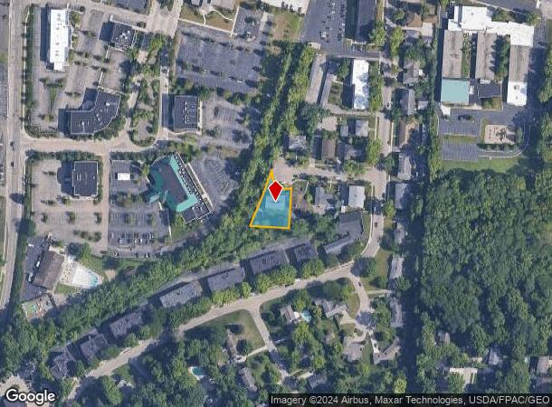  1274 Westcliff Ct, Dayton, OH Parcel Map