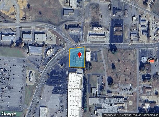 1636 E Harding St, Morrilton, AR Parcel Map