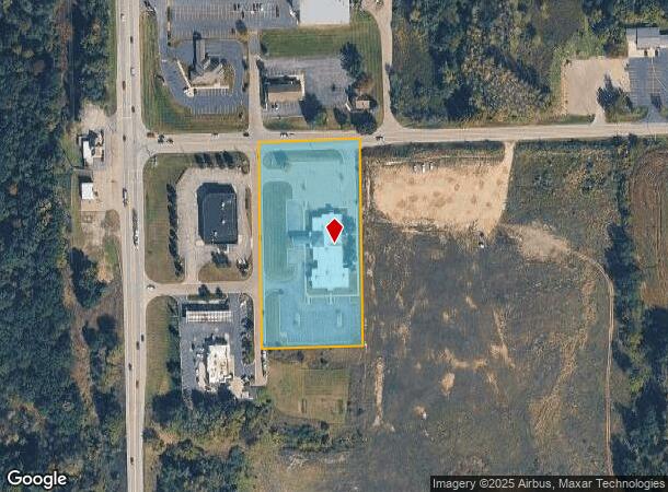 809 W Dryden Rd, Metamora, MI Parcel Map