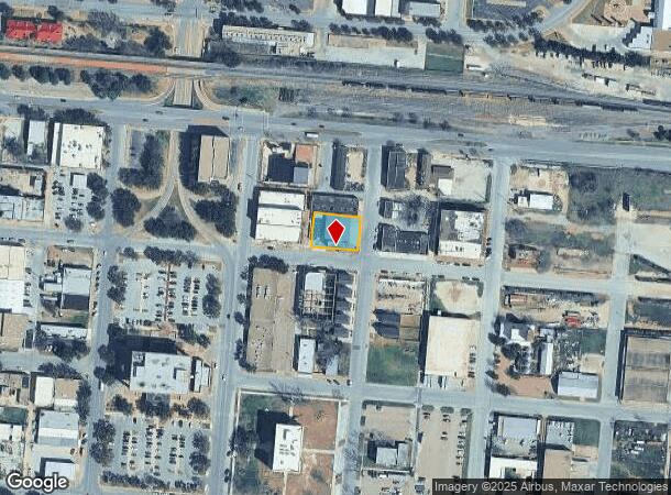  806 S 2Nd St, Abilene, TX Parcel Map