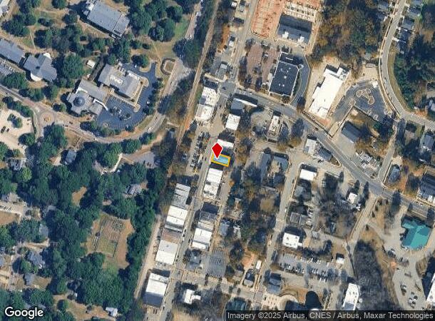  129 S White St, Wake Forest, NC Parcel Map