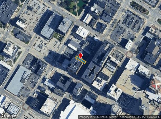  319 N Huron St, Toledo, OH Parcel Map