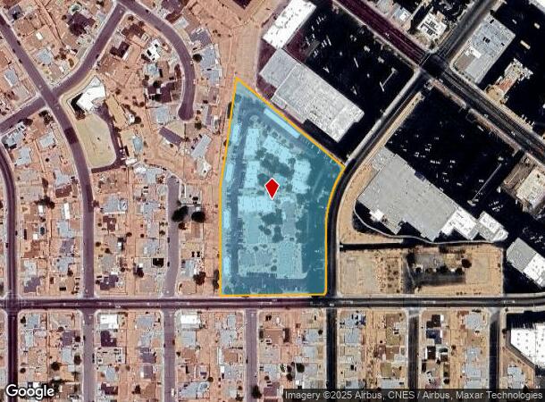  550 Yucca Ave, Barstow, CA Parcel Map