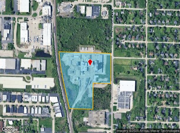  1550 Northwestern Ave, Gurnee, IL Parcel Map