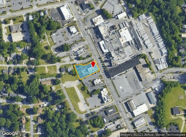  1839 N Main St, High Point, NC Parcel Map