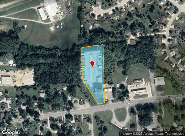 624 E Main St, Centerville, IN Parcel Map