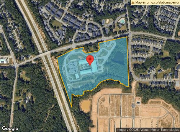  6601 Apex Barbecue Rd, Apex, NC Parcel Map