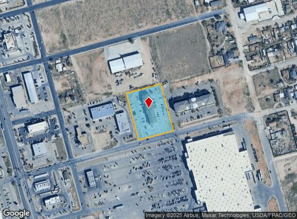  200 W Longview Ave, Midland, TX Parcel Map