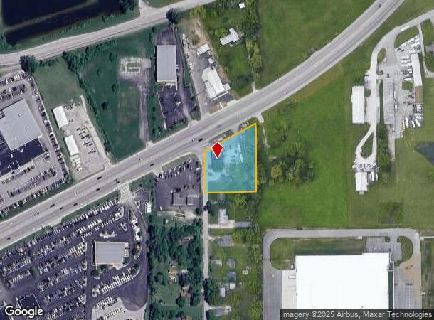  2907 E Main St, Plainfield, IN Parcel Map