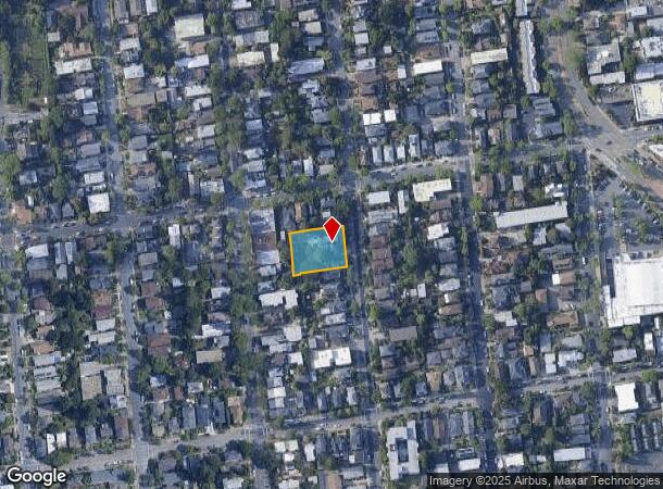  1410 Bonita Ave, Berkeley, CA Parcel Map