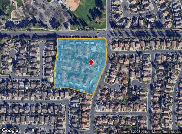 2751 Peppertree Dr, Fairfield, CA Parcel Map