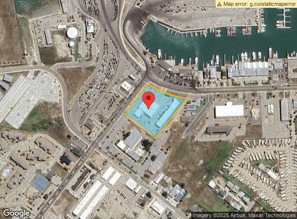  445 W Cotter Ave, Port Aransas, TX Parcel Map