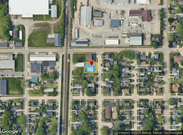 1423 Monroe St, Oshkosh, WI Parcel Map