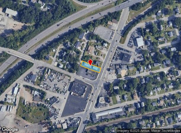 1075 Washington St, Attleboro, MA Parcel Map