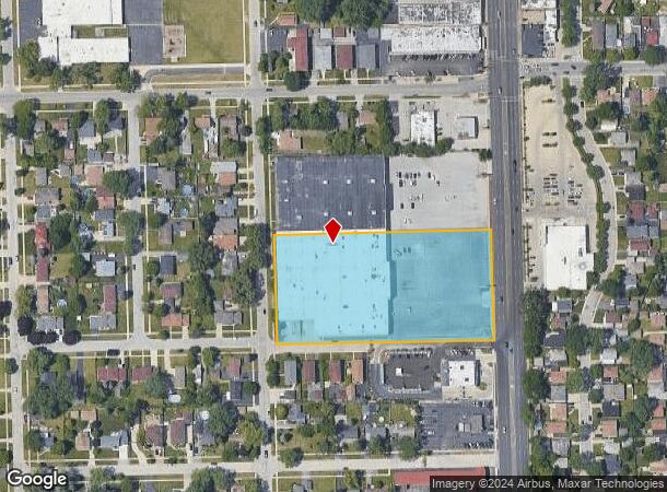  8310 S Cicero Ave, Burbank, IL Parcel Map