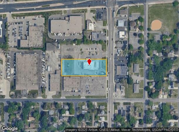  8030 Nicollet Ave S, Minneapolis, MN Parcel Map