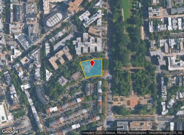  16Th St Nw, Washington, DC Parcel Map