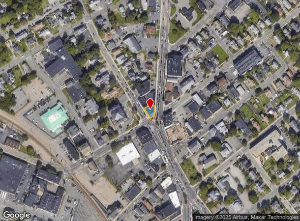  3 Pearl St, Stoughton, MA Parcel Map