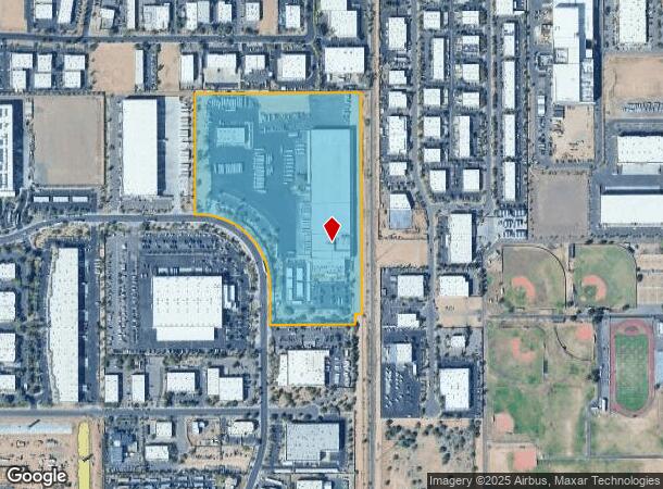 2555 N Nevada St, Chandler, AZ Parcel Map