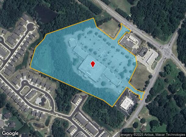 831 Auburn Rd, Dacula, GA Parcel Map