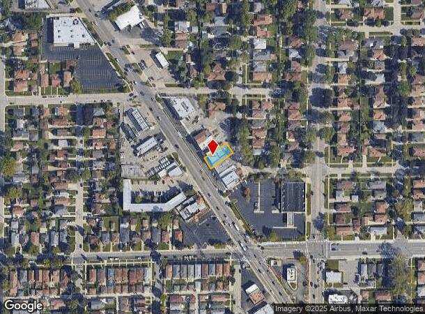  7639 N Milwaukee Ave, Niles, IL Parcel Map