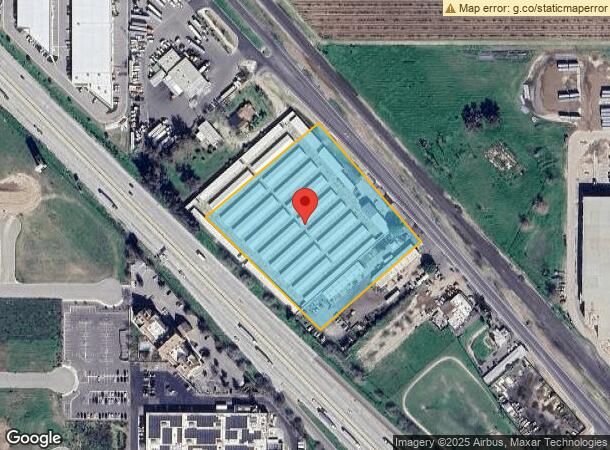  2100 Simpson St, Kingsburg, CA Parcel Map