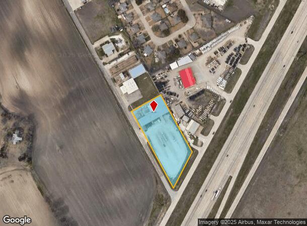  1037 Industrial Blvd, Hewitt, TX Parcel Map