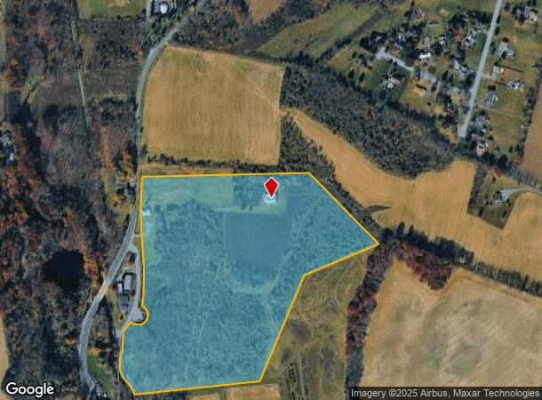  968 Bangor Rd, Nazareth, PA Parcel Map