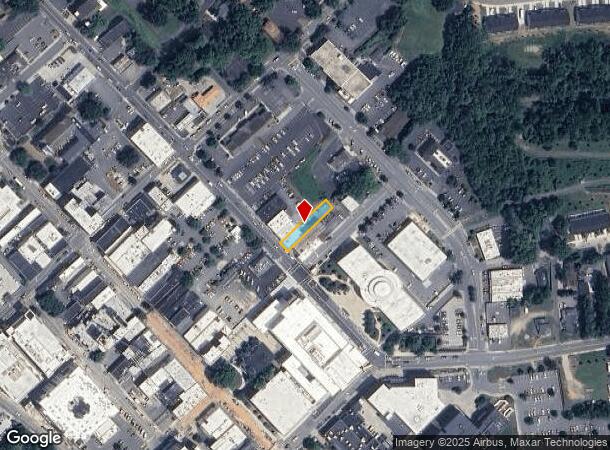  43 Church St S, Concord, NC Parcel Map