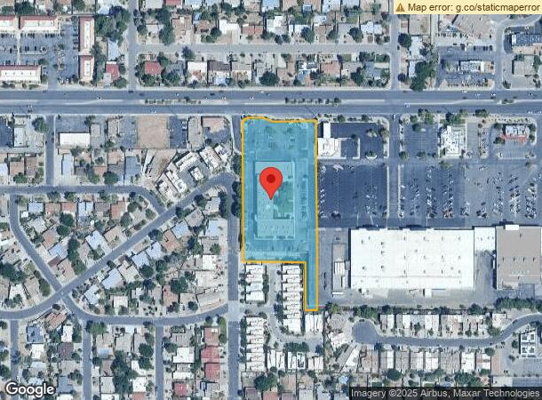  9500 Montgomery Blvd Ne, Albuquerque, NM Parcel Map