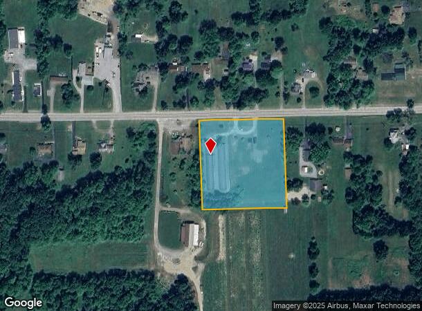 6222 E Saddlebrook Dr, Hermitage, PA Parcel Map