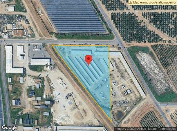  837 W Northgrand Ave, Porterville, CA Parcel Map