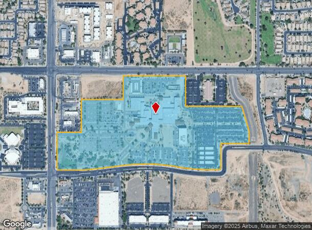 1301 S Crismon Rd, Mesa, AZ Parcel Map