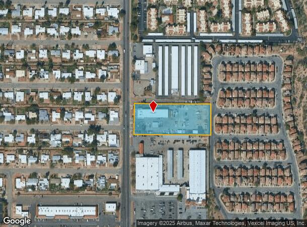 1011 S Prudence Rd, Tucson, AZ Parcel Map