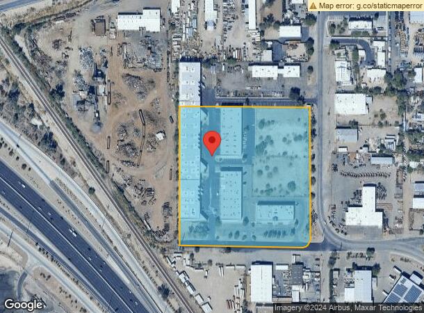  2801 N Flowing Wells Rd, Tucson, AZ Parcel Map