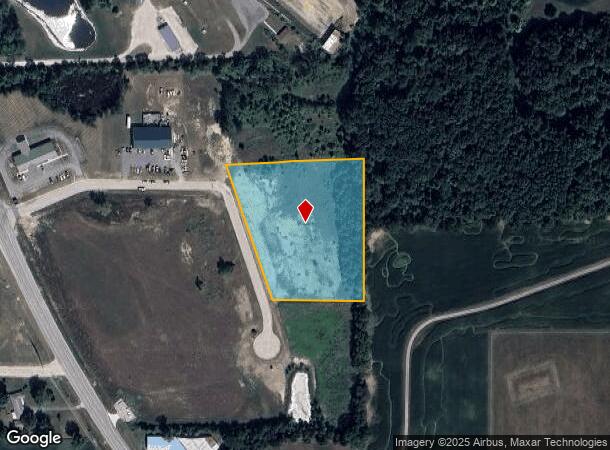  3374 N Sonday Pkwy, Churubusco, IN Parcel Map