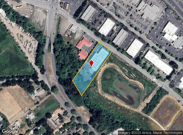  1345 Industrial Ave, Petaluma, CA Parcel Map